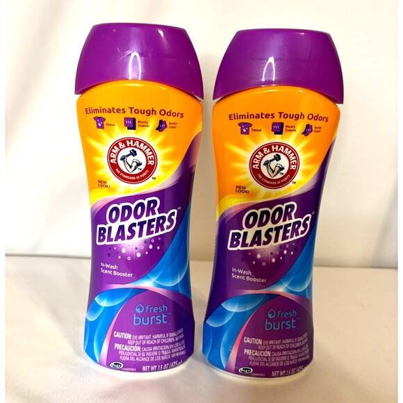 2 Arm & Hammer Clean Scentsations in Wash Scent Booster Fresh Burst 15 Oz Each - Picture 1 of 2